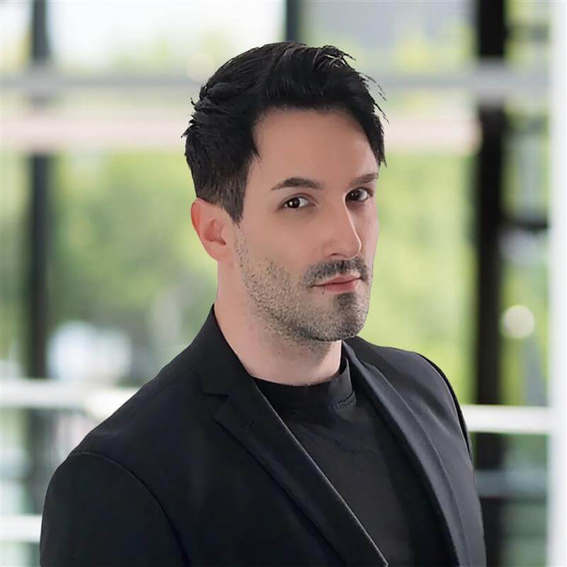 Vertriebsmitarbeiter Sebastian Weber von der Bechtle Additive Manufacturing Deutschland GmbH.