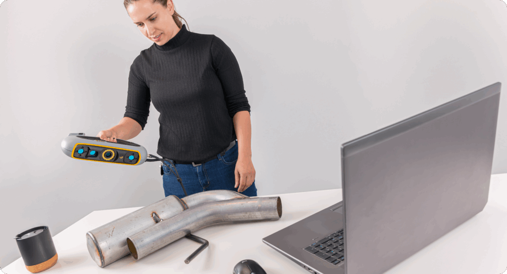 Erster Schritt: Scannen mit dem Peel 3Pro.CAD